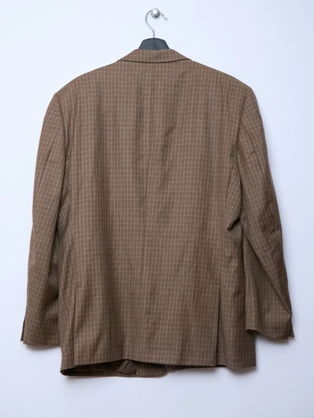 Burberry London Men's Wool Sport Coat Blazer Plaid Jacket old money quiet luxury